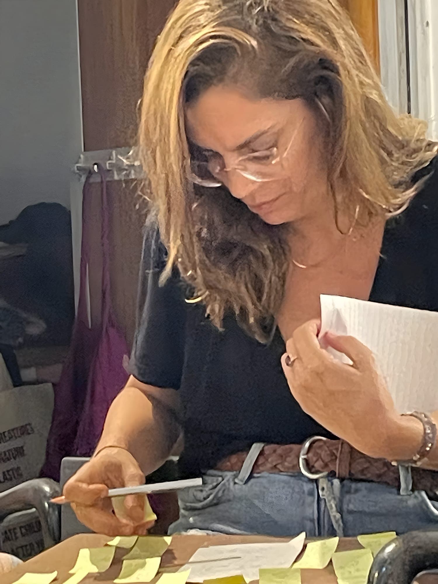 הדפס בוטני מסדנת "גילוי מתוך הדפס"