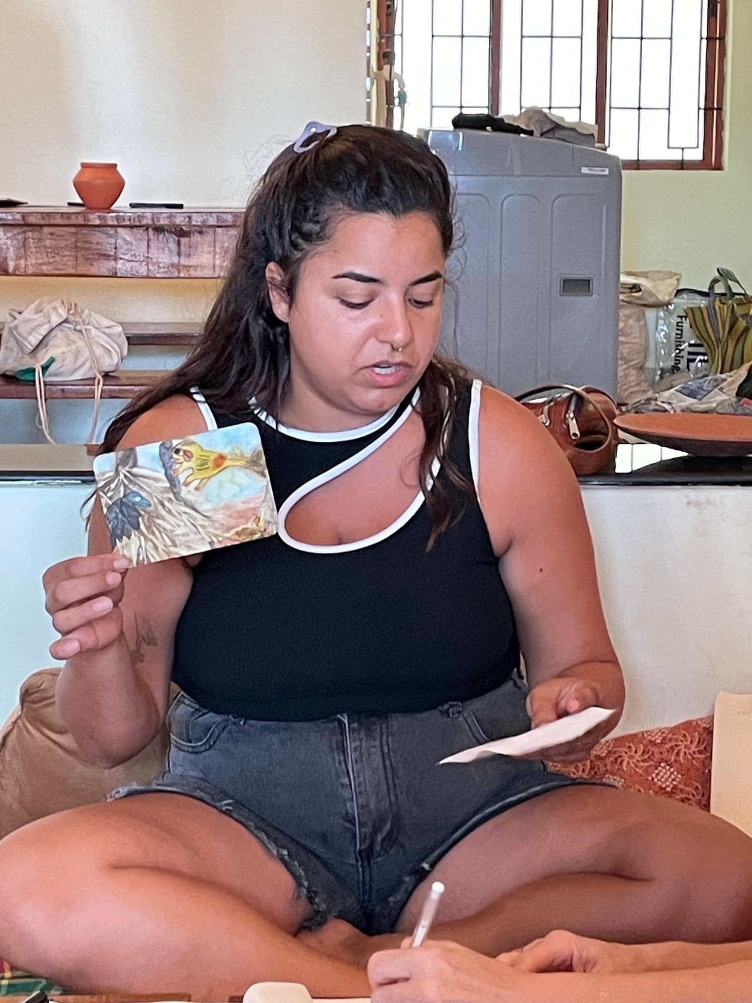 רגע מסדנת קלפי ליקוט